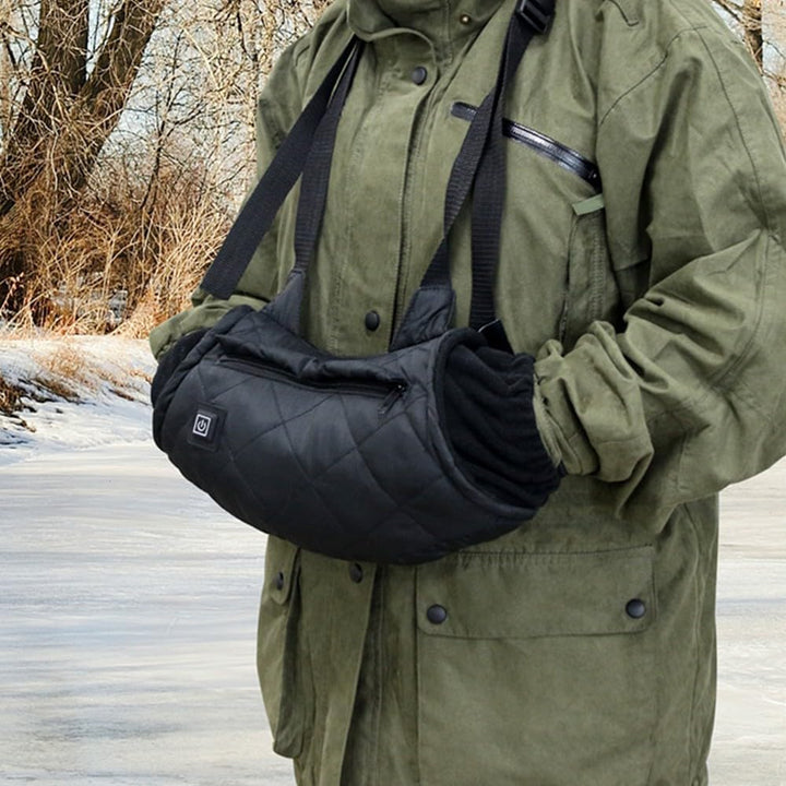 Elektrische Hand Muffs, wiederaufladbar Handwärmer Muff, Tragbare Handwärmertasche Heiztasche mit DR