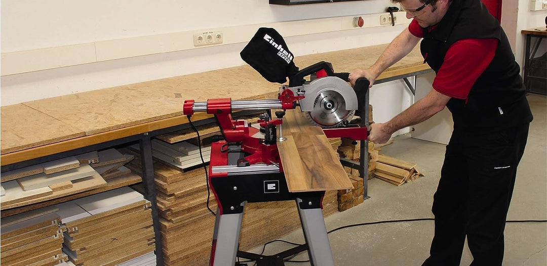 Original Einhell Untergestell E-Stand (passend für Einhell Classic und Expert Kapp- und Zug-Kapp-Geh