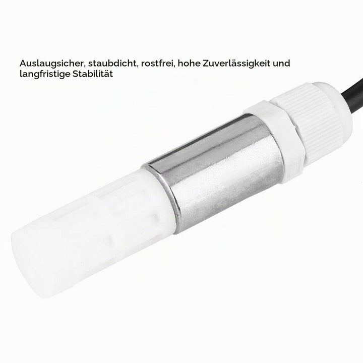Staubdichter FS400-SHT3X Digitale Boden-Temperatur-Feuchtesensor-Sonde aus Edelstahl und Kunststoffg
