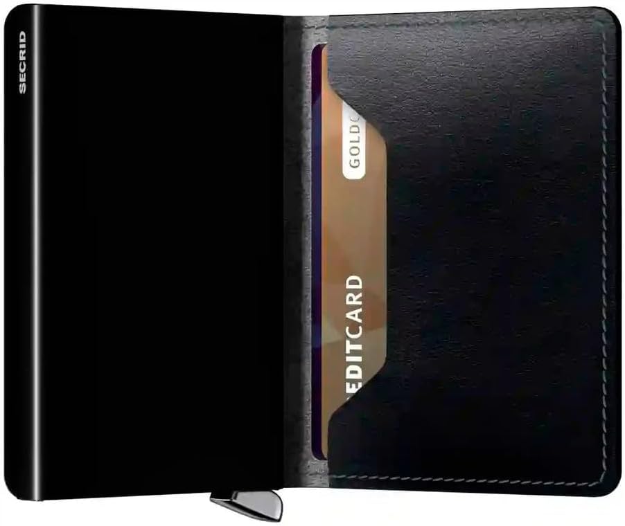 Secrid Geldbörse Premium Slimwallet Dusk Teal Einheitsgrösse, Teal Einheitsgröße