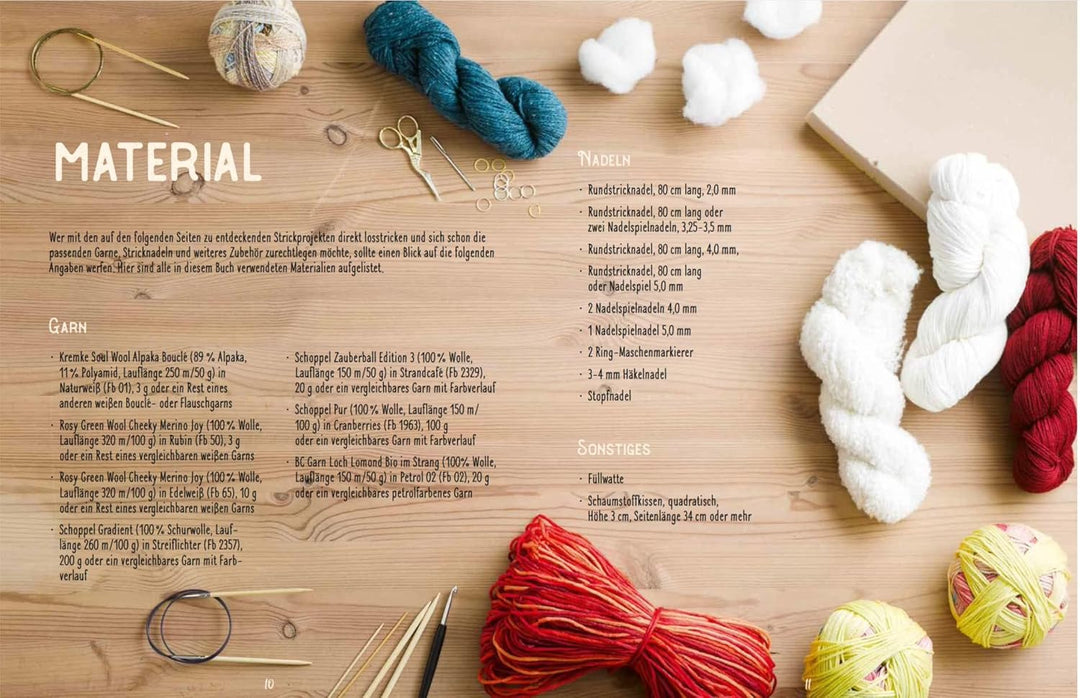 Adventskalender Stricken und Schmökern: Mit 18 Lesepausen und 6 kleinen Strickideen, Gebundenes Buch