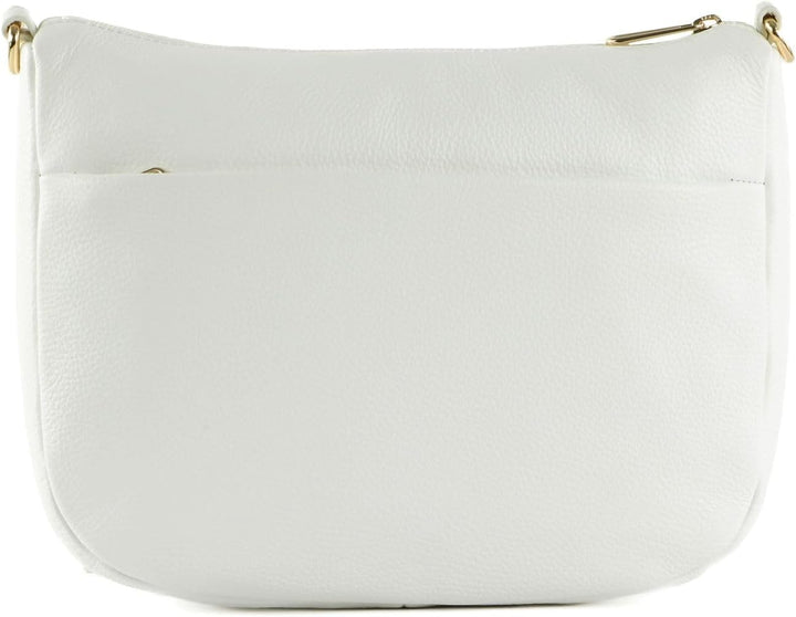 Mandarina Duck Damen Mellow Leather HOBO Optical White, Optical White