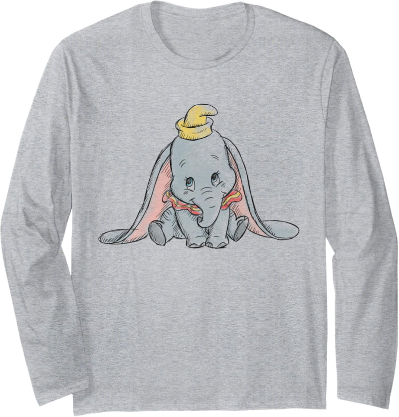 Disney Classic Dumbo Baby Elephant Langarmshirt