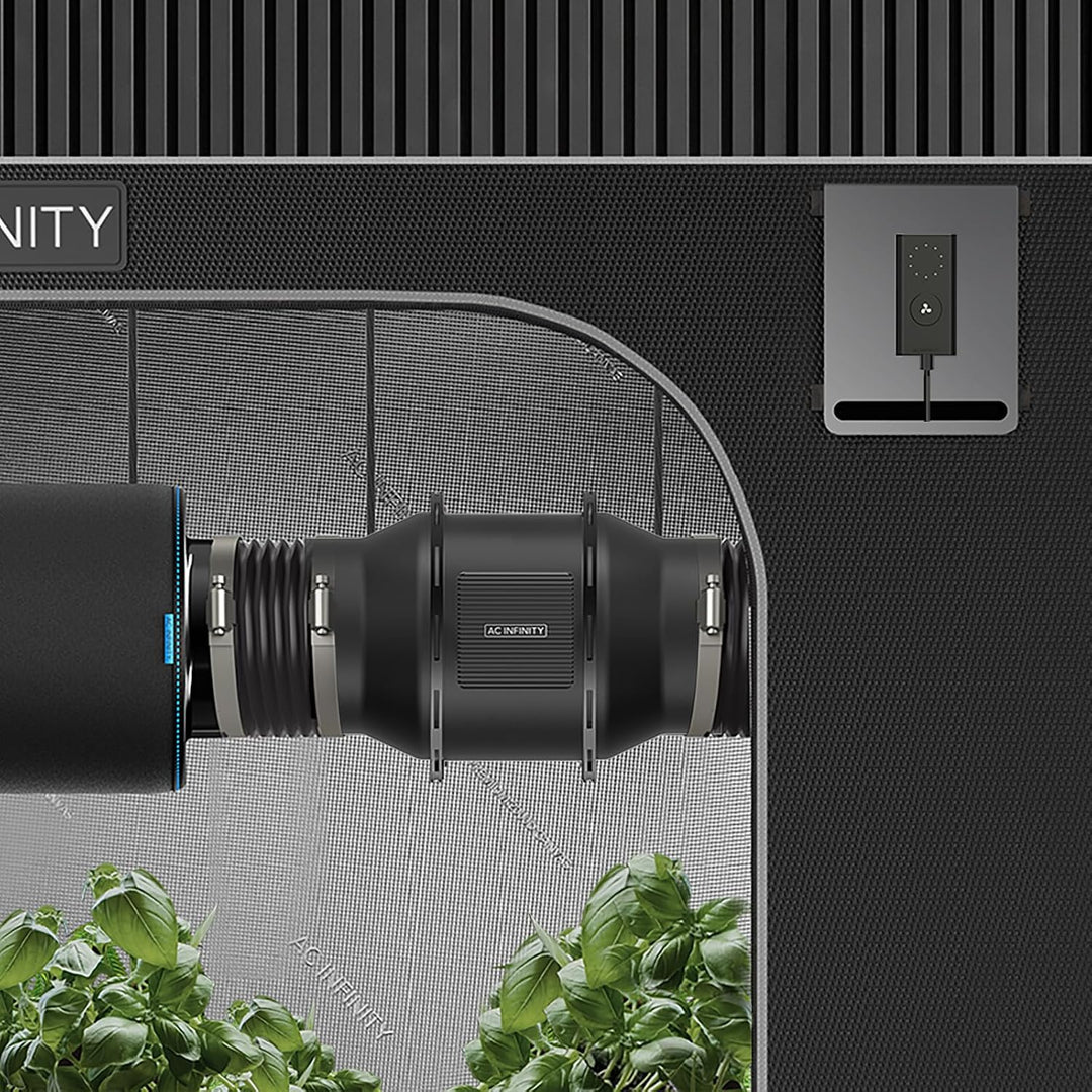AC Infinity CLOUDLINE LITE A4, leiser 10,2 cm Inline-Kanalventilator mit Geschwindigkeitsregler – Be