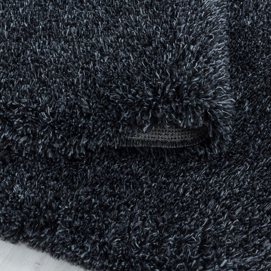 Hochflor Teppich Wohnzimmer Einfarbig Schlafzimmer Esszimmer Flur Läufer Unicolor &amp; Einfarbig Weich