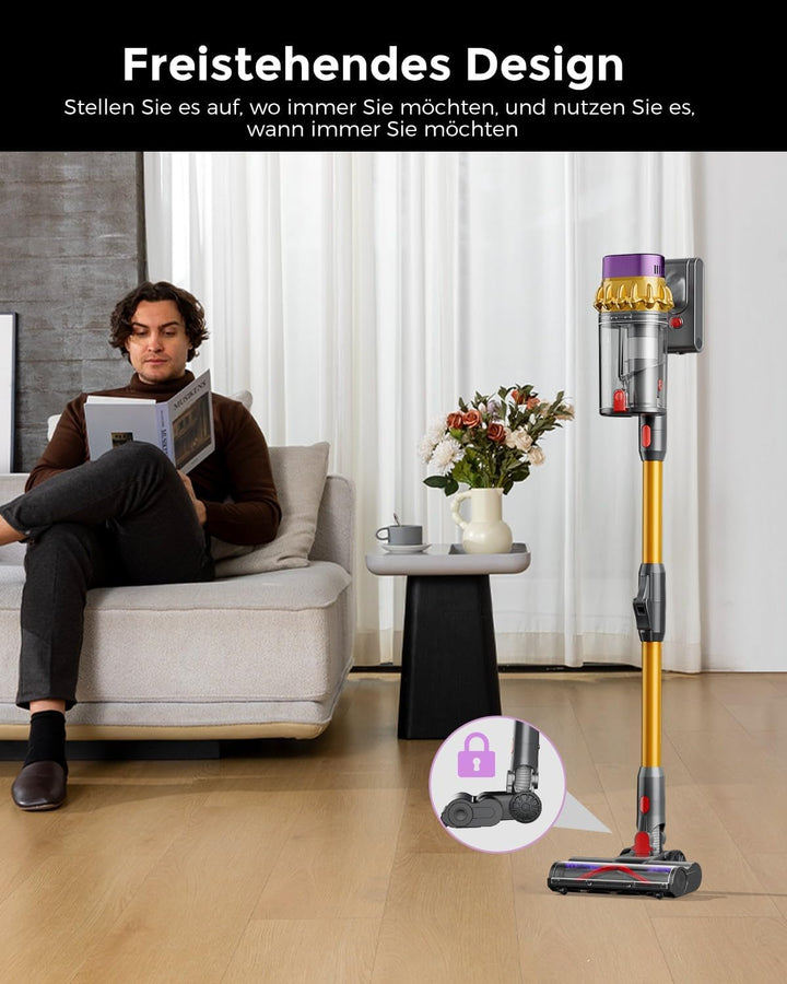 C10 EVO Kabelloser Staubsauger, 68 kPa / 600 W / 70 Minuten mit automatischem Modus, selbsttragendes