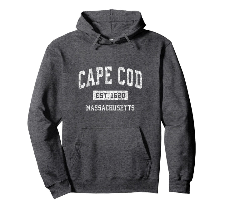 Cape Cod Massachusetts MA Vintage Sports Etabliertes Design Pullover Hoodie