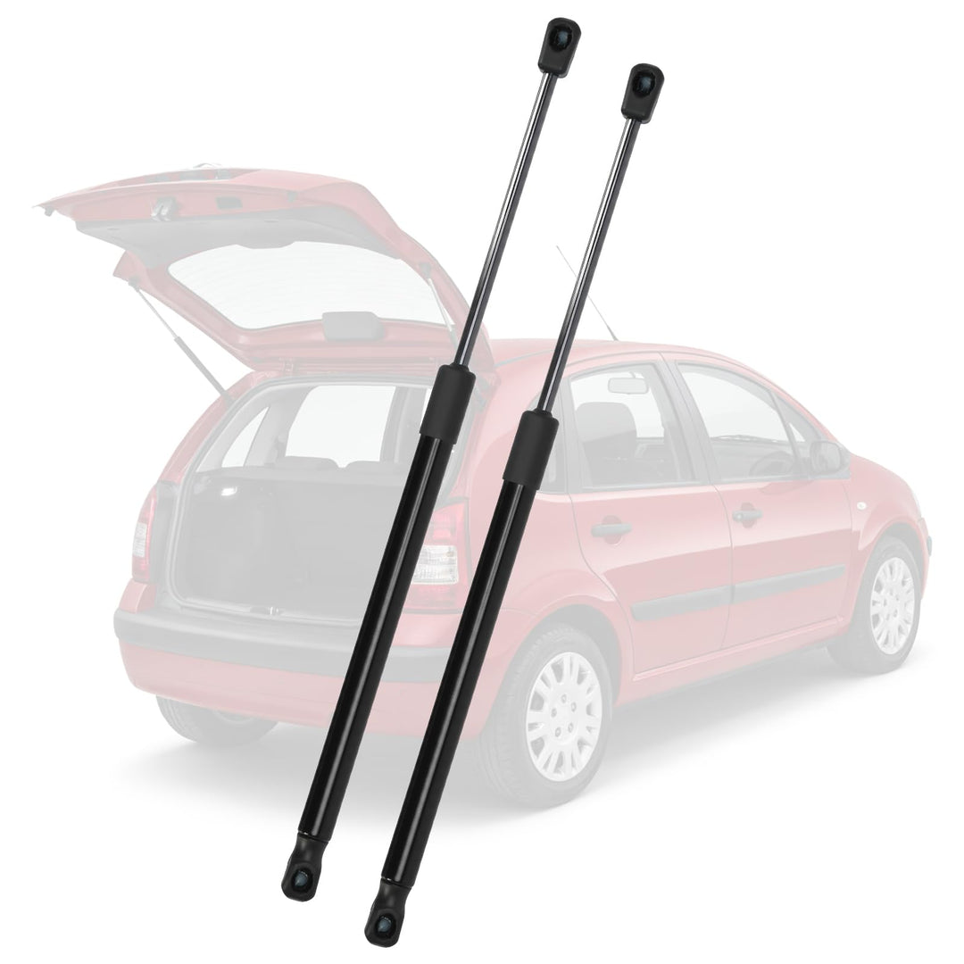 2pcs Gasdruckfeder kompatibel mit Citroen C3 I 2002-2011, Exakte 420N Heckklappendämpfer für sanftes