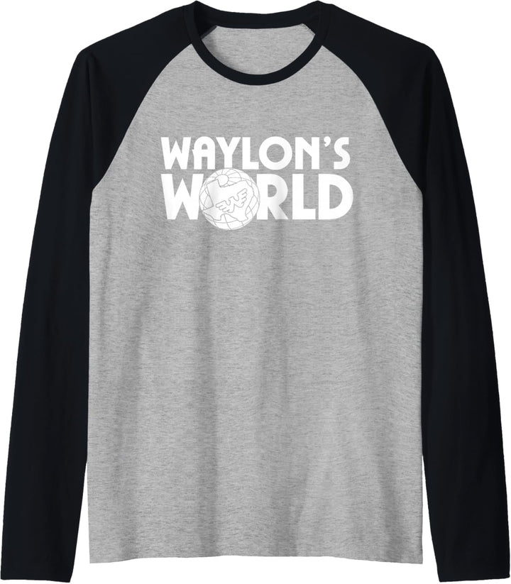 Waylon Jennings - Official Merchandise - Waylons World Raglan