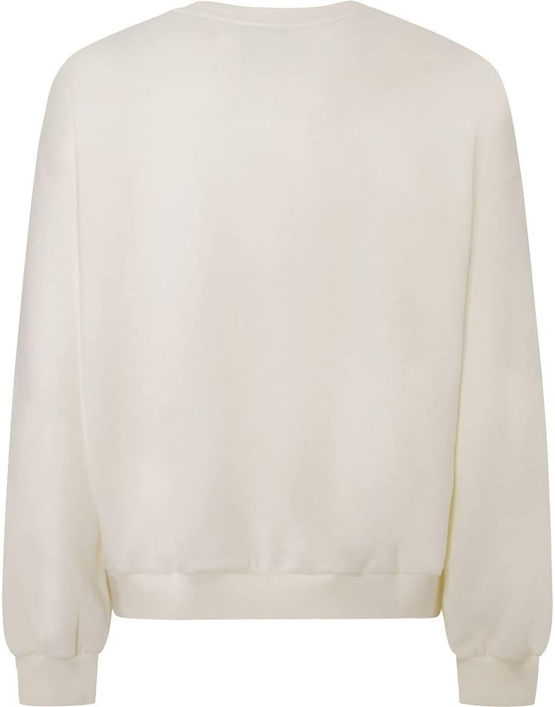 Pepe Jeans Damen ELSA Sweatshirt, White (Mousse)