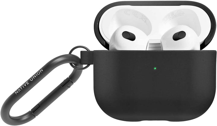 Native Union Roam Hülle für AirPods (Gen 3) – Glatte, minimalistische Hülle mit Clip – Kompatibel mi