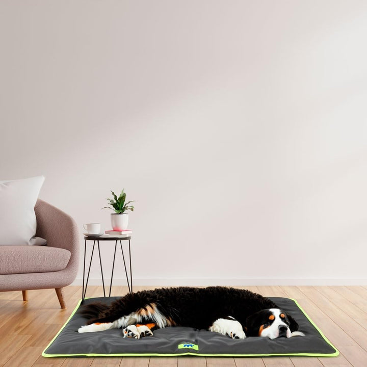 FERPLAST Hundematte Extra Gross - Waschbares Hundebett - Hundekissen - Wasserdicht & Kratzfest - Mat