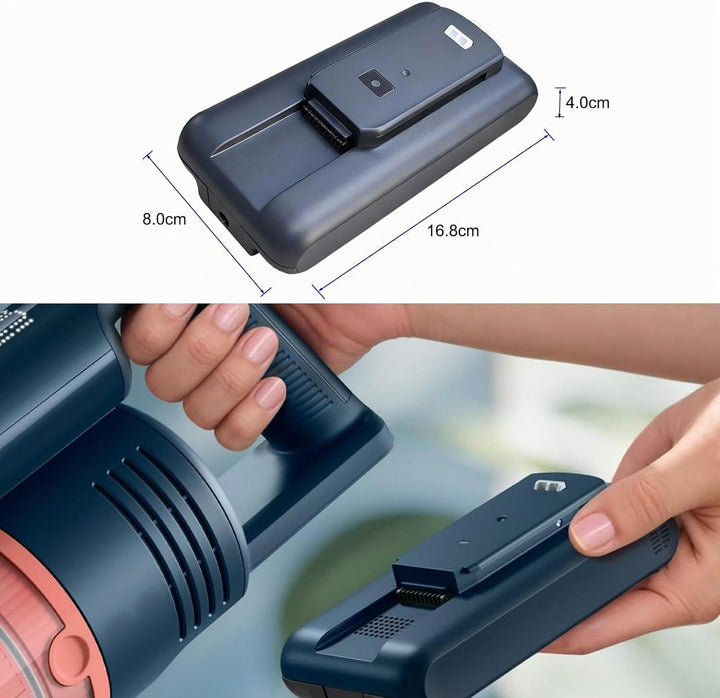 3000mAh Ersatzakku für Philips 5000er Serie, akku für XC5041, XC5043, XC5141, XC5142, XC5242, XC5243