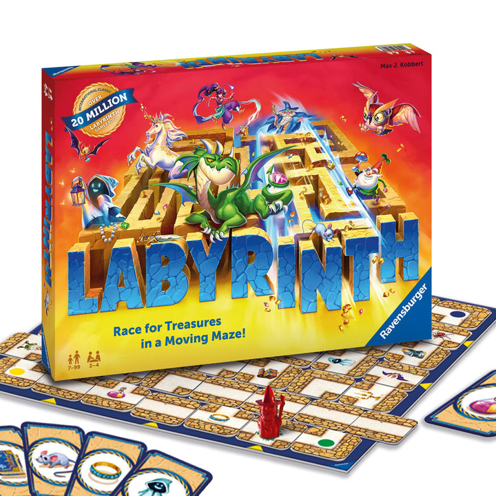 Ravensburger Labyrinth - Moving Maze Family Board Game for Kids and Adults Age 7 and Up Labyrinth Ei