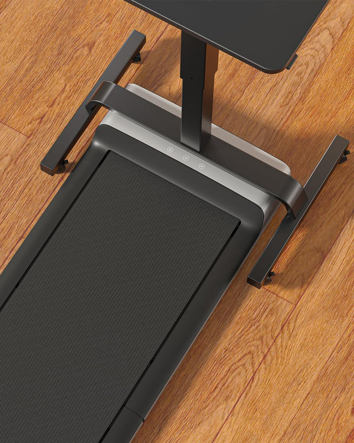 WALKINGDESK Stehpult Höhenverstellbar Schreibtisch mit 4 Rollen, Mobiler Stehtisch 60 x 40cm, Kleine