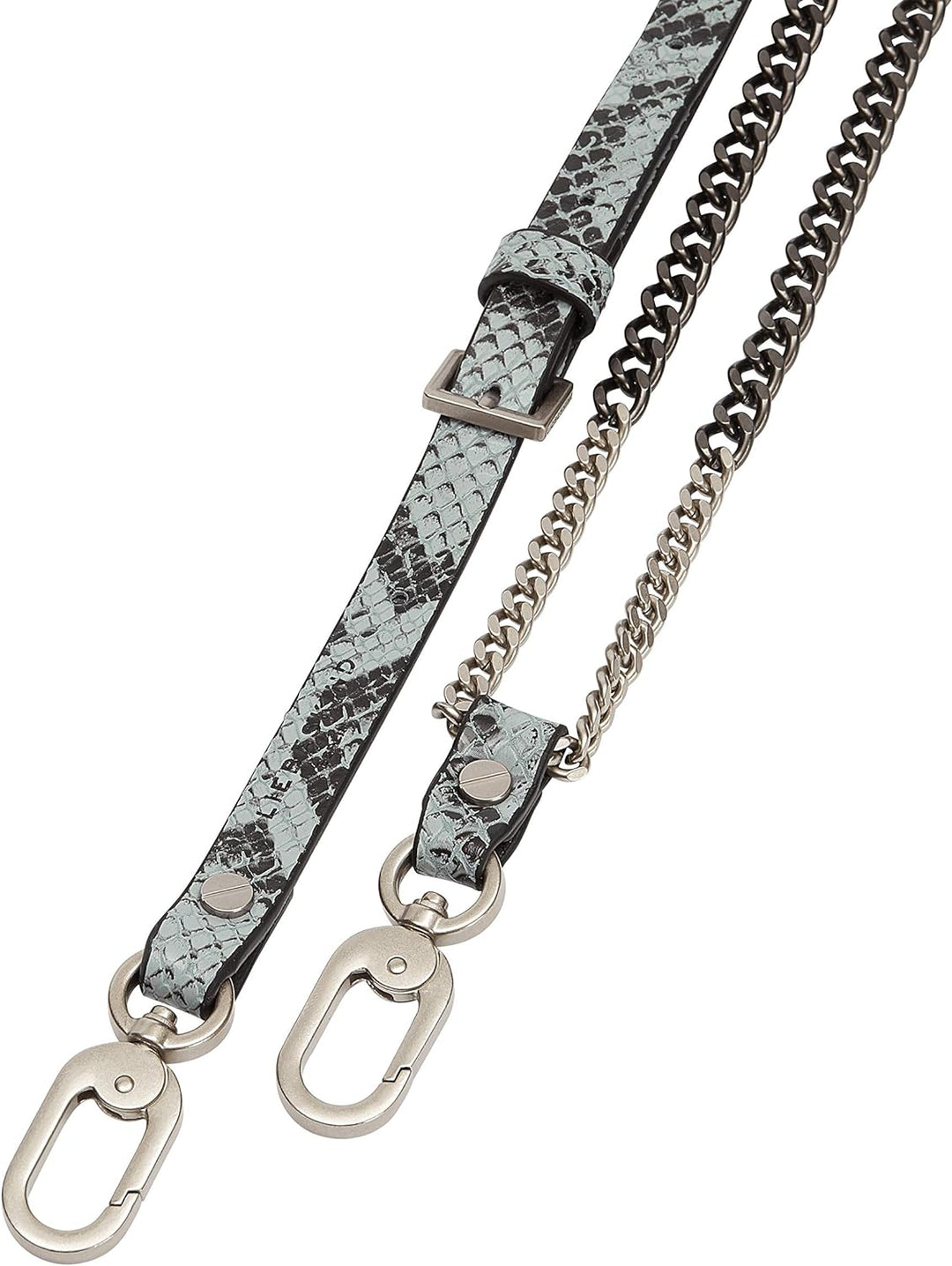 Liebeskind Berlin Fancy Strap, salt blue , onesize (HxBxT 111.0 cm x 3.1 cm x 0.0cm)