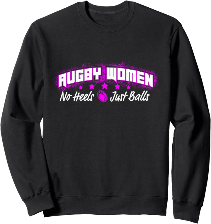 Rugby Mädchen Rugby Damen Team Sweatshirt