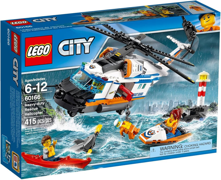 LEGO City 60166 - "Seenot-Rettungshubschrauber Konstruktionsspiel, bunt
