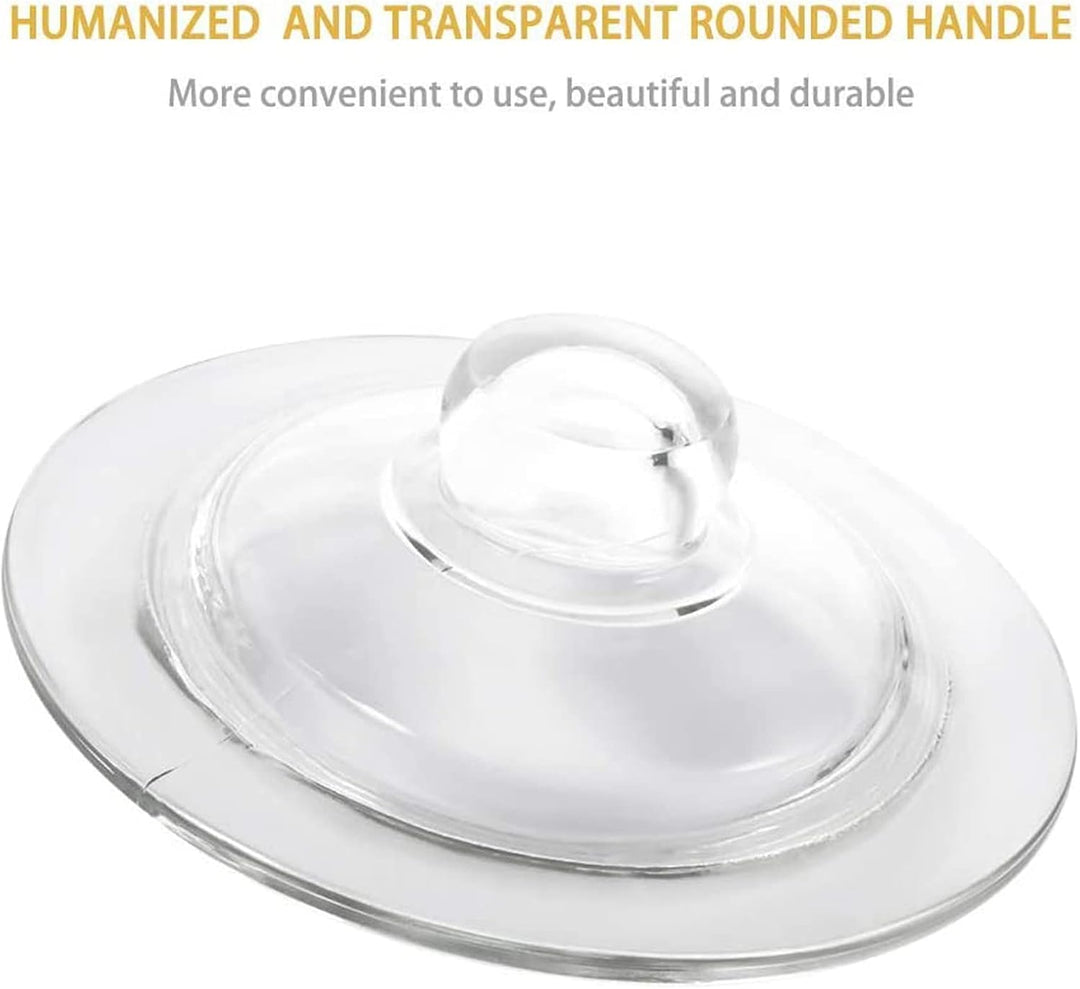 MASTERTOP Vorratsgläser mit Deckel 3,9 Liter, Luftdicht Glasbehälter mit Deckel, Breiter Vorratsdose