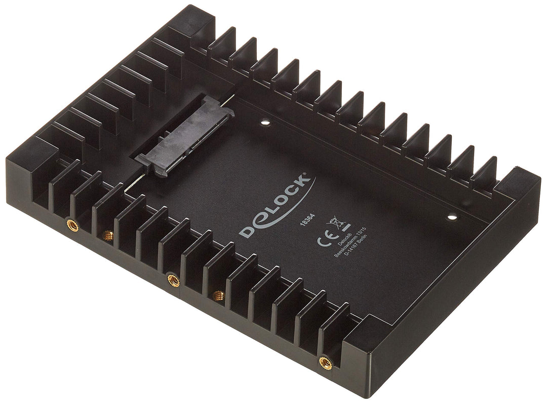 Delock 3.5″ Einbaurahmen für 2.5″ SATA Laufwerk schwarz, 18364