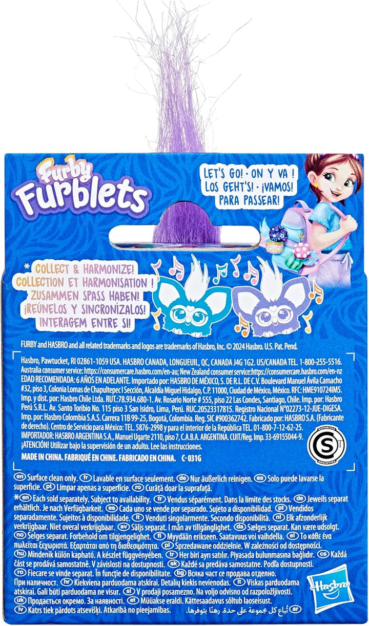 Furby Furblets Mer-May Mini elektronisches Plüschspielzeug, MER-MAY