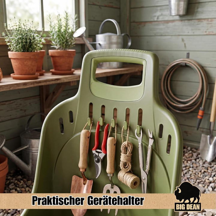 Gartentrolley Gartenwagen 50 Liter 60 kg Belastbar
