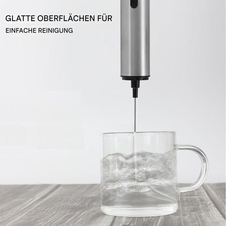 Elektrischer Schneebesen,Getränkemixer - Aufladbarer Leiser Schneebesen Mit Dreifach Geschwindigkeit