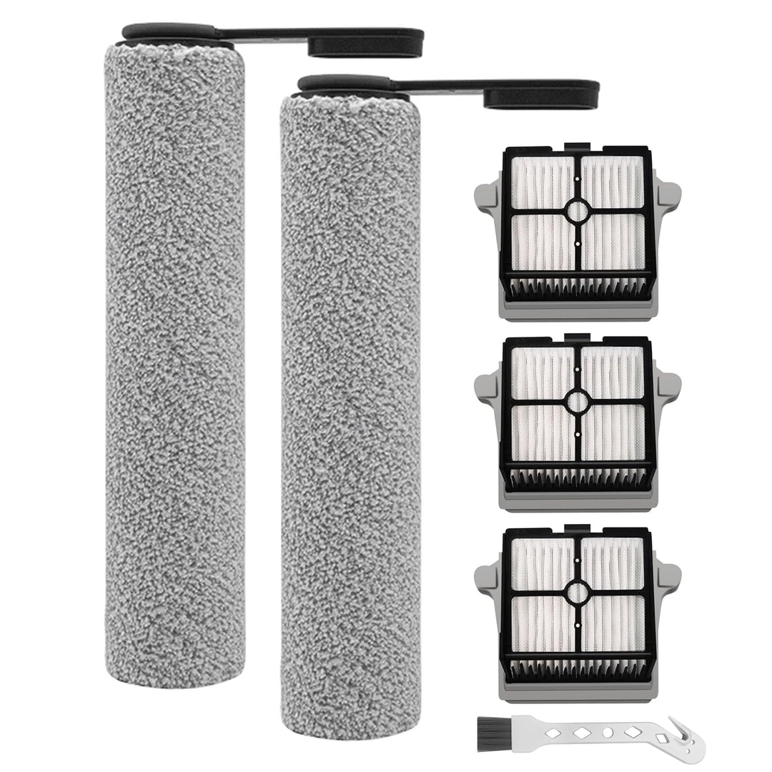 Bürstenwalzen- und Filterset für Tineco FLOOR ONE S7 PRO/FLOOR ONE S6 Akku-Nass- und Trockensauger,