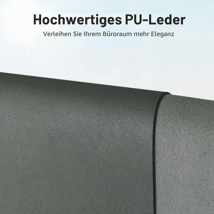 Aothia Schreibtischunterlage,PU-Leder-Schreibtischmatte,Mauspad,rutschfester Schreibtischschutz,wass