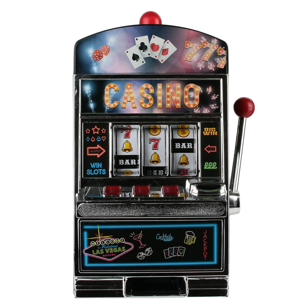 Mister Gadget MG3073 CMMG3073 Einarmiger Bandit, Schwarz, Einheitsgrösse