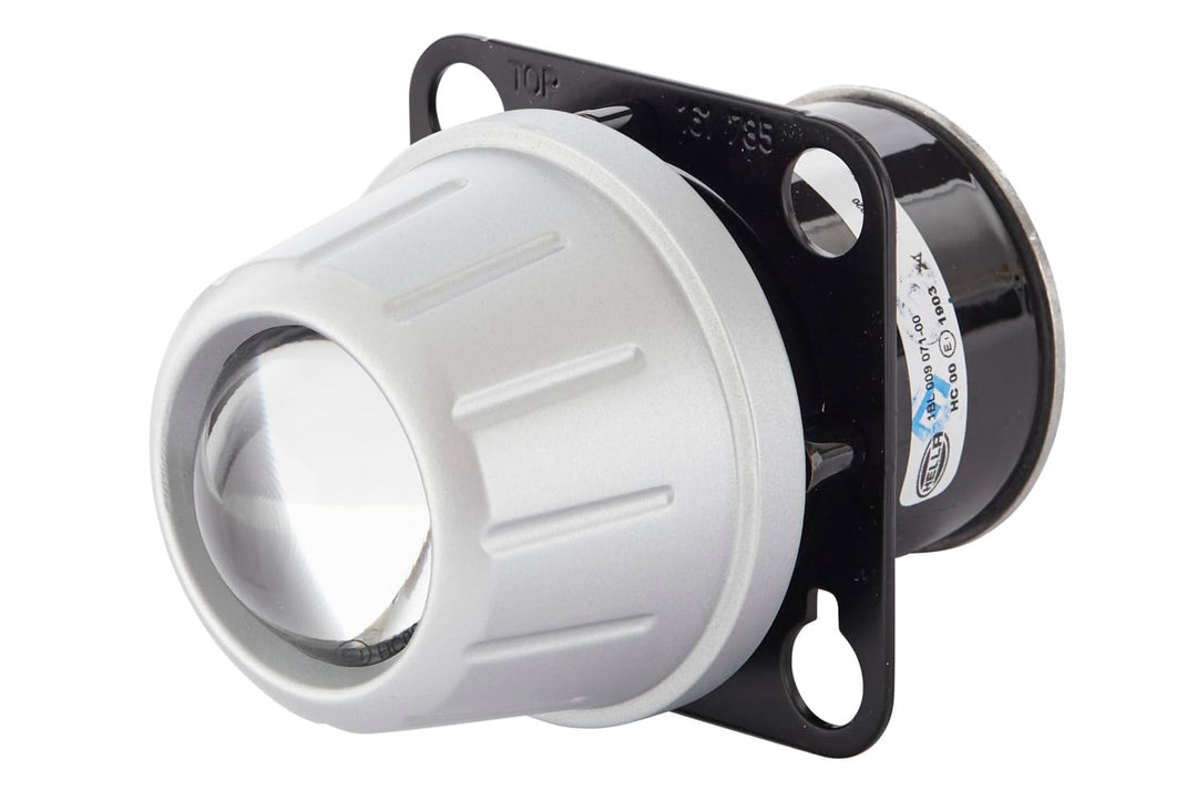 HELLA - Halogen/DE-Hauptscheinwerfer - Premium 50 - 12V - rund - Einbau - Stecker: Flachstecker - li