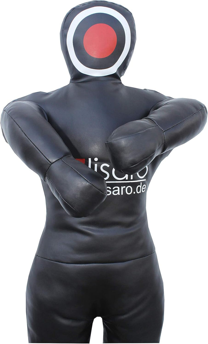 LISARO Wurfpuppe Ringerpuppe Judopuppe Ringerdummy Puppe Werfen Bodenkampf MMA Ringen aus Kunstleder
