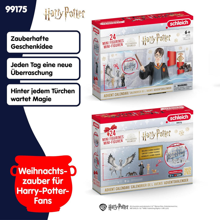 Schleich 99175 Harry Potter Adventskalender 2024, ab 6 Jahren, Harry Potter, Playset, 37 x 9 x 28,7