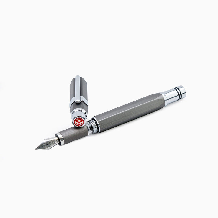 Twsbi Precision Gun Metal, Füllfederhalter M (Medium), M (Medium)
