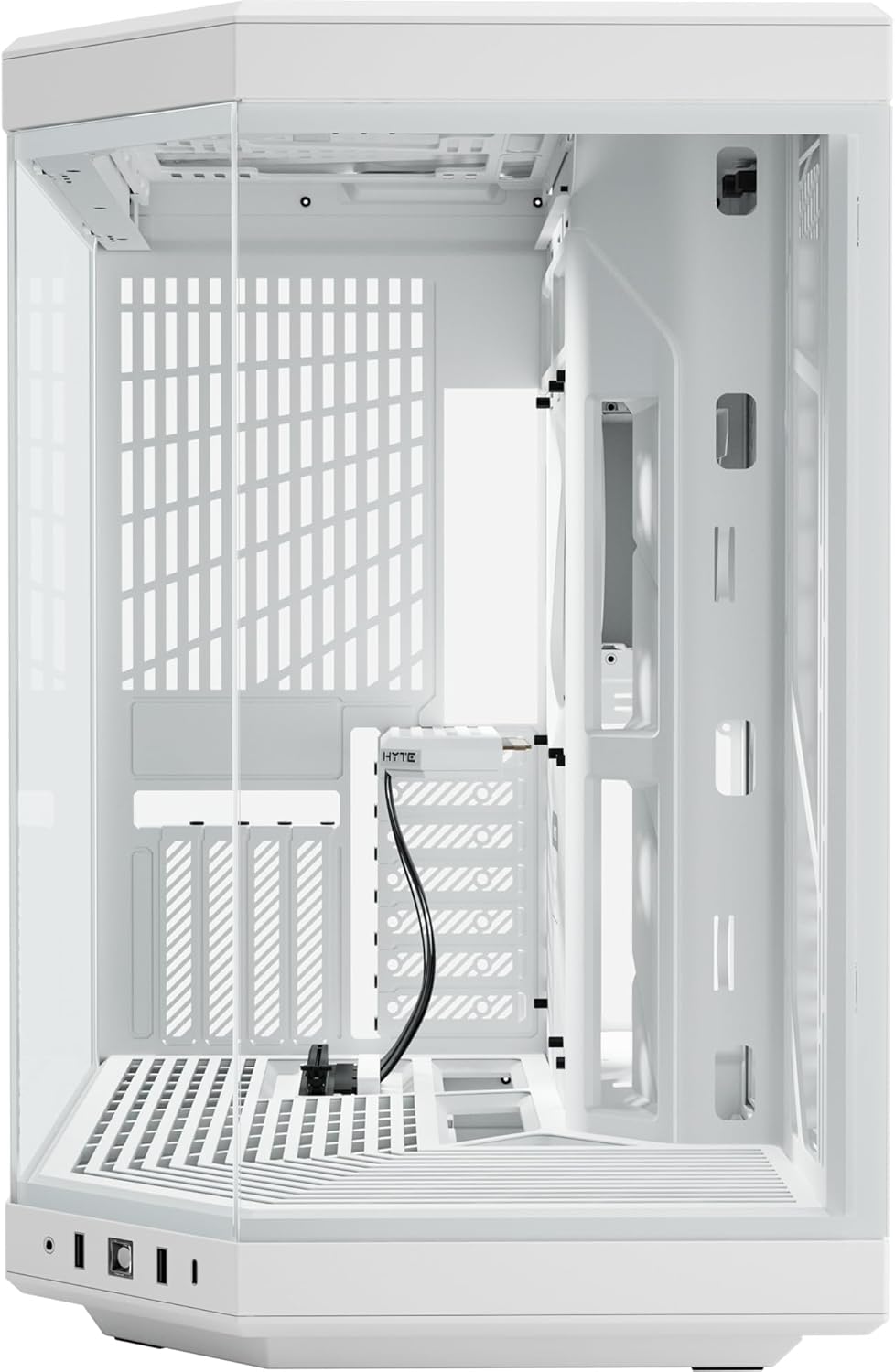 Hyte Y70 Mid Tower Gehäuse Schneeweiss (E-ATX/ATX/M-ATX/M-ITX)