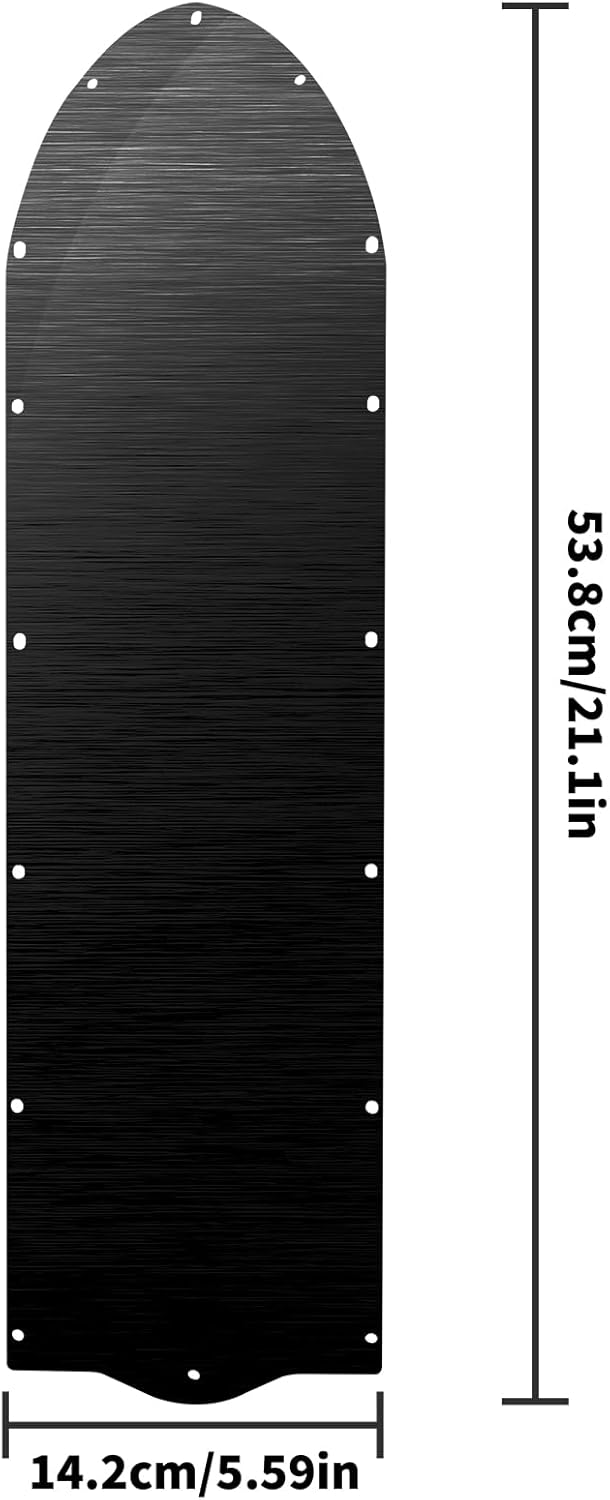 Scooter Bottom Plate, kompatibel mit Ninebot Max G2 G65, Untere Batterieabdeckung aus rostfreiem Sta