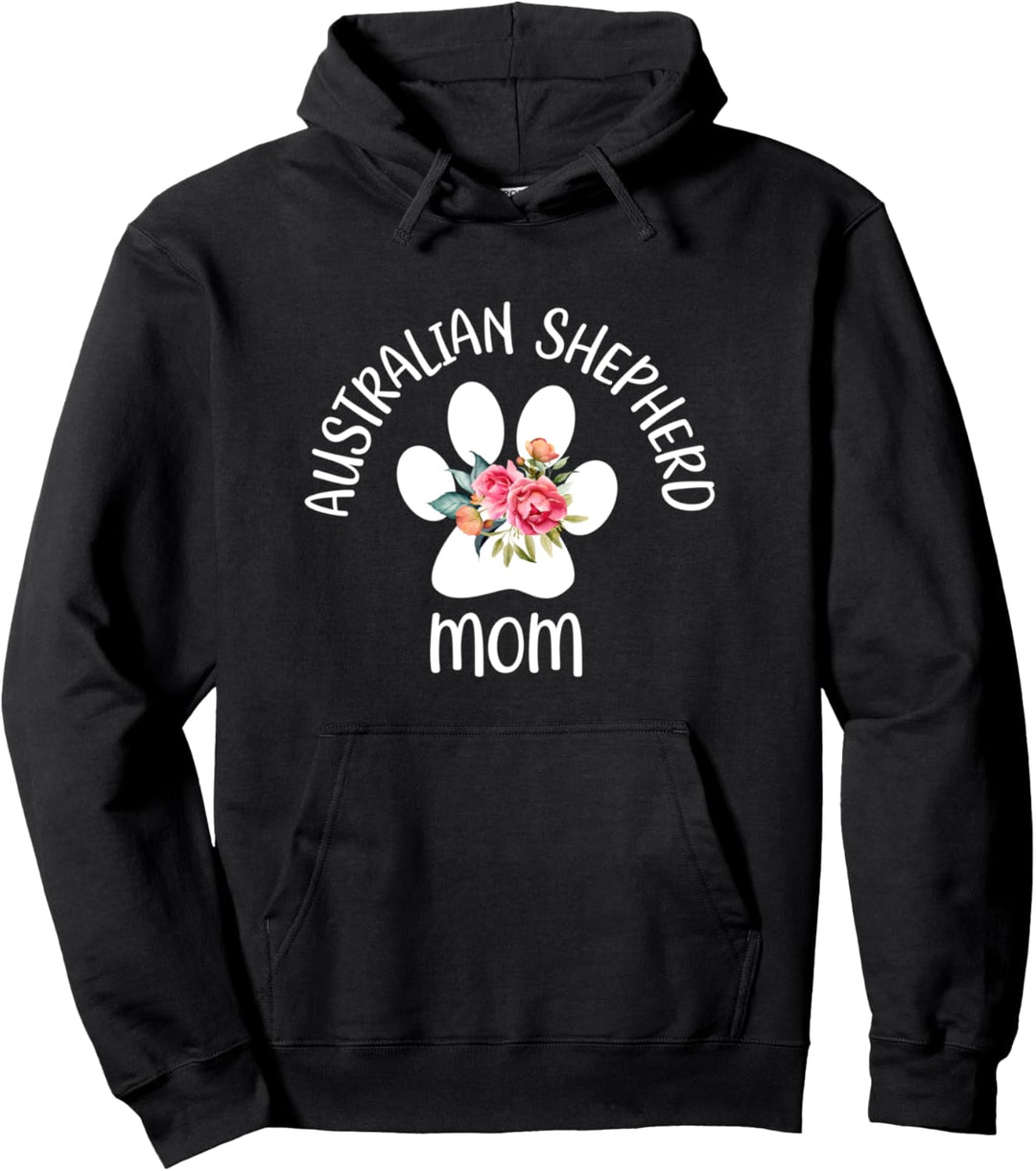 Australian Shepherd Mom Pullover Hoodie