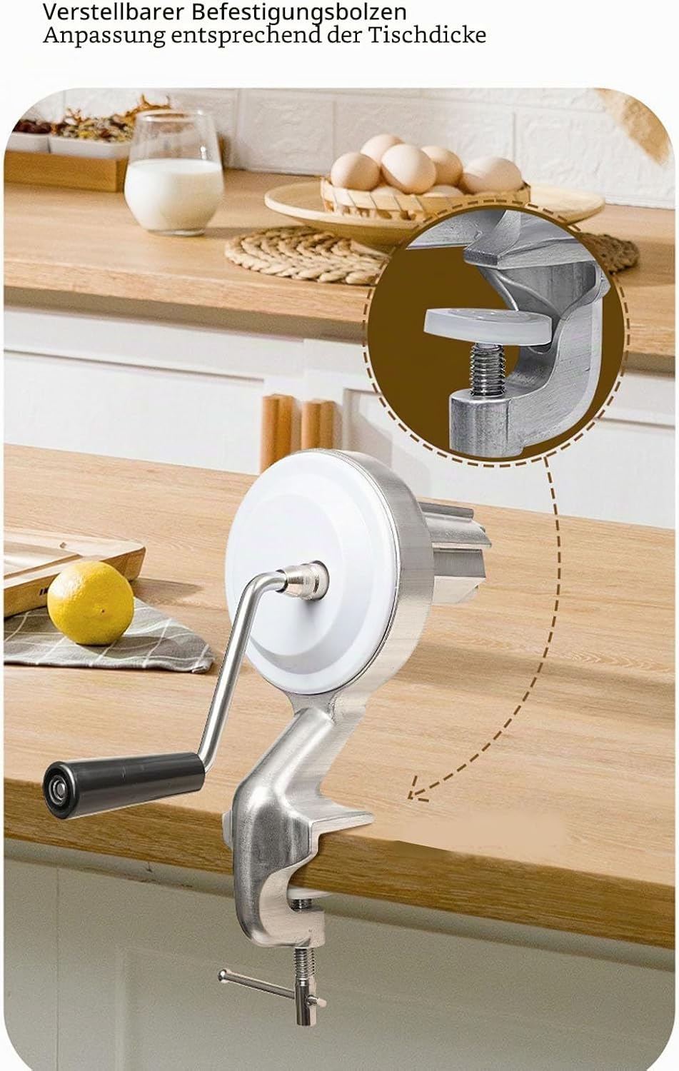 Cavatelli Maker Maschine, Aluminiumlegierung Manuelle Pasta Maschine Nudelmaschine Hand Gnocchi Nude