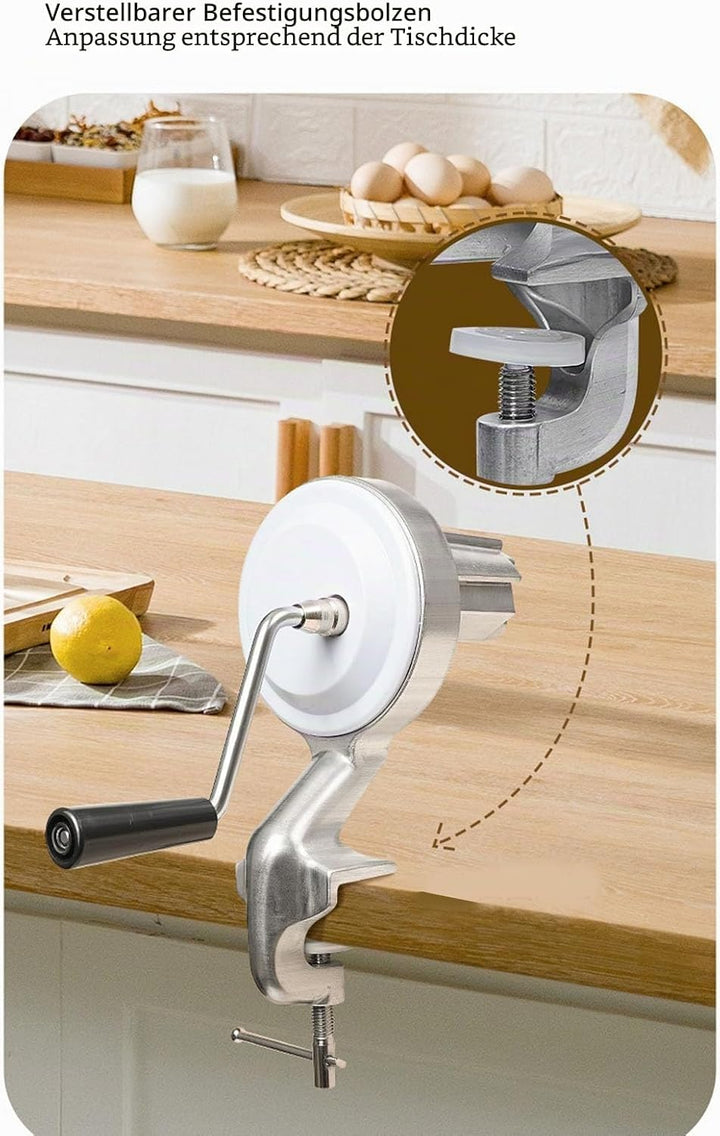 Cavatelli Maker Maschine, Aluminiumlegierung Manuelle Pasta Maschine Nudelmaschine Hand Gnocchi Nude