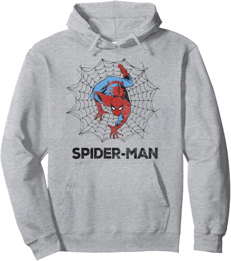Marvel Spider-Man Giant Chest Web Portrait Pullover Hoodie