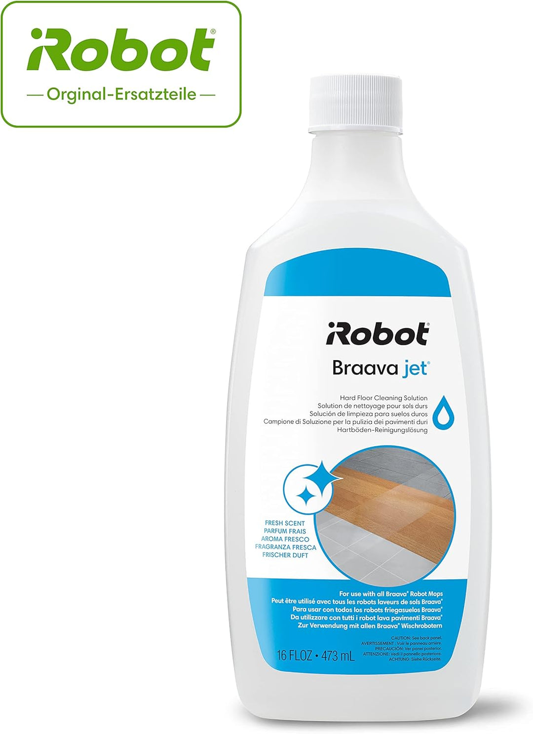 iRobot Originalteile - Hartboden-Reinigungslösung, Bodenreiniger 4632819, iRobot Original Zubehör, K