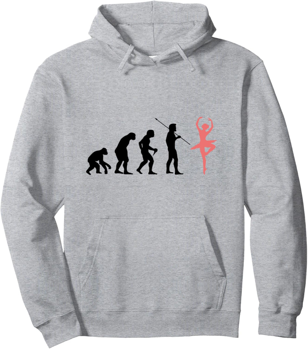 Evolution Dancer Ballett Schule Ballerina Tanzen Pullover Hoodie