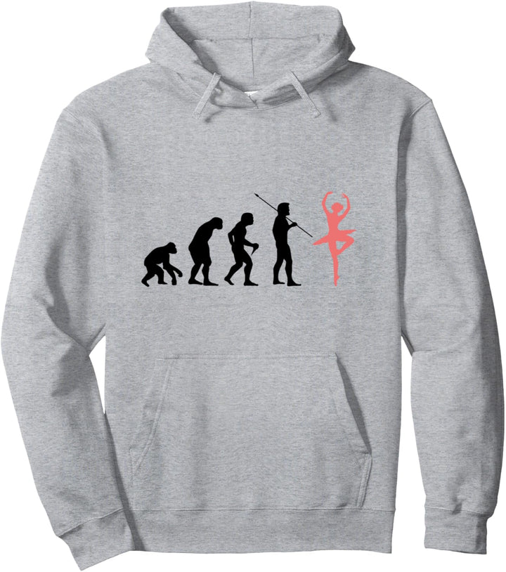 Evolution Dancer Ballett Schule Ballerina Tanzen Pullover Hoodie