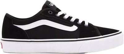 Vans Unisex Filmore Decon Sneaker 40 EU Suede Canvas Black White, 40 EU Suede Canvas Black White