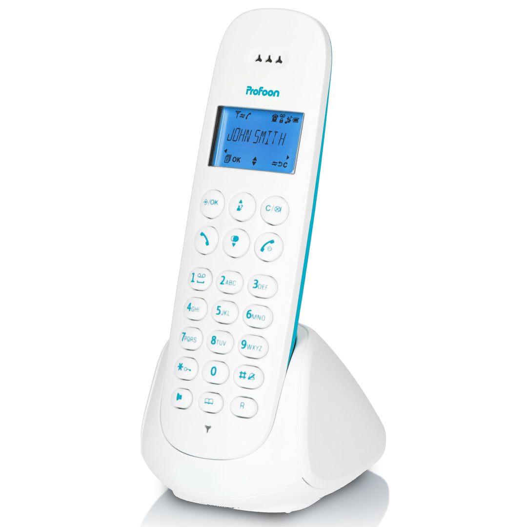 Profoon PDX - 300BW DECT Telefon - Schnurloses Telefon - Gap-kompatibel: erweiterbar - Hörgerätekomp