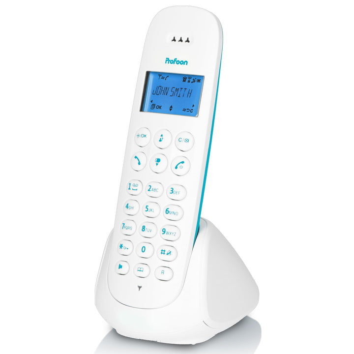 Profoon PDX - 300BW DECT Telefon - Schnurloses Telefon - Gap-kompatibel: erweiterbar - Hörgerätekomp