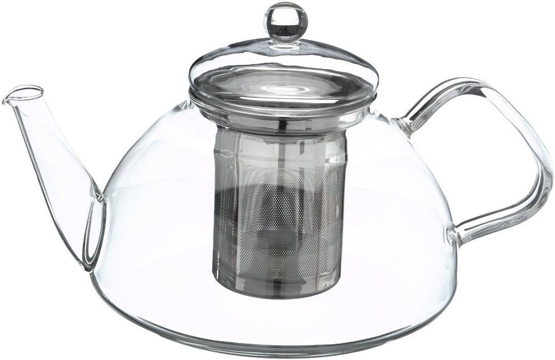 Trendglas Jena Teekanne Theo im traditionellen Design mit Edelstahlsieb, 1.2 L