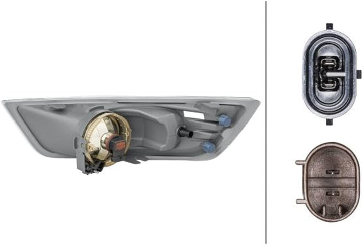 HELLA 1NE 010 305-021 FF-Nebelscheinwerfer - rechts - für u.a. Ford Galaxy (Wa6), rechts