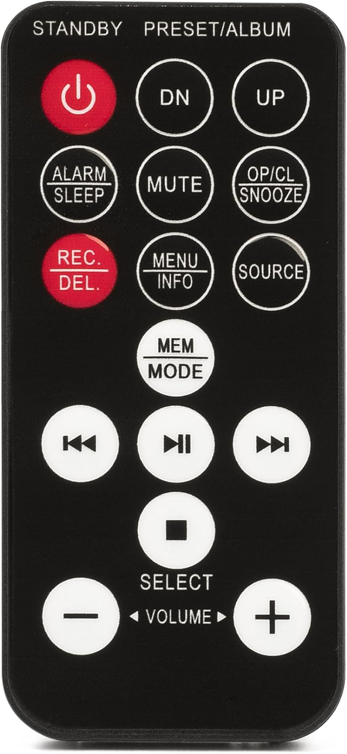 Trevi TT 1072 DAB - Stereo Bluetooth Plattenspielersystem mit Digitalempfänger DAB / DAB+, Encoding
