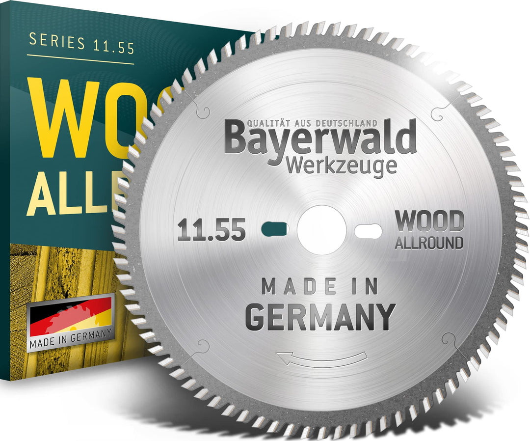 Bayerwald - HM Kreissägeblatt - Ø 315 x 3.2 x 30 | Z=96 VW | Serie 11.55 - Wechselzahn für Längs- &amp;